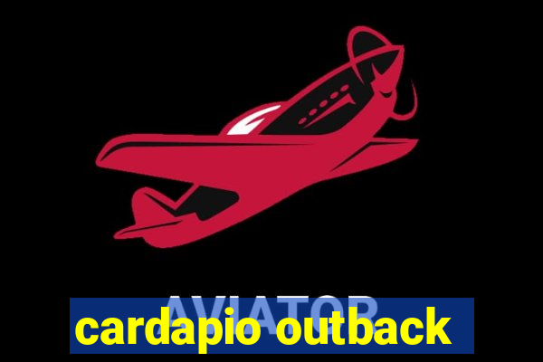 cardapio outback